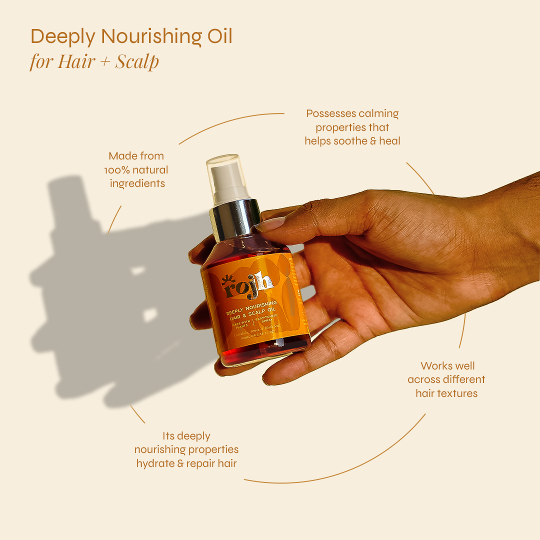 Deeply Nourishing Hair &amp; Scalp Oil